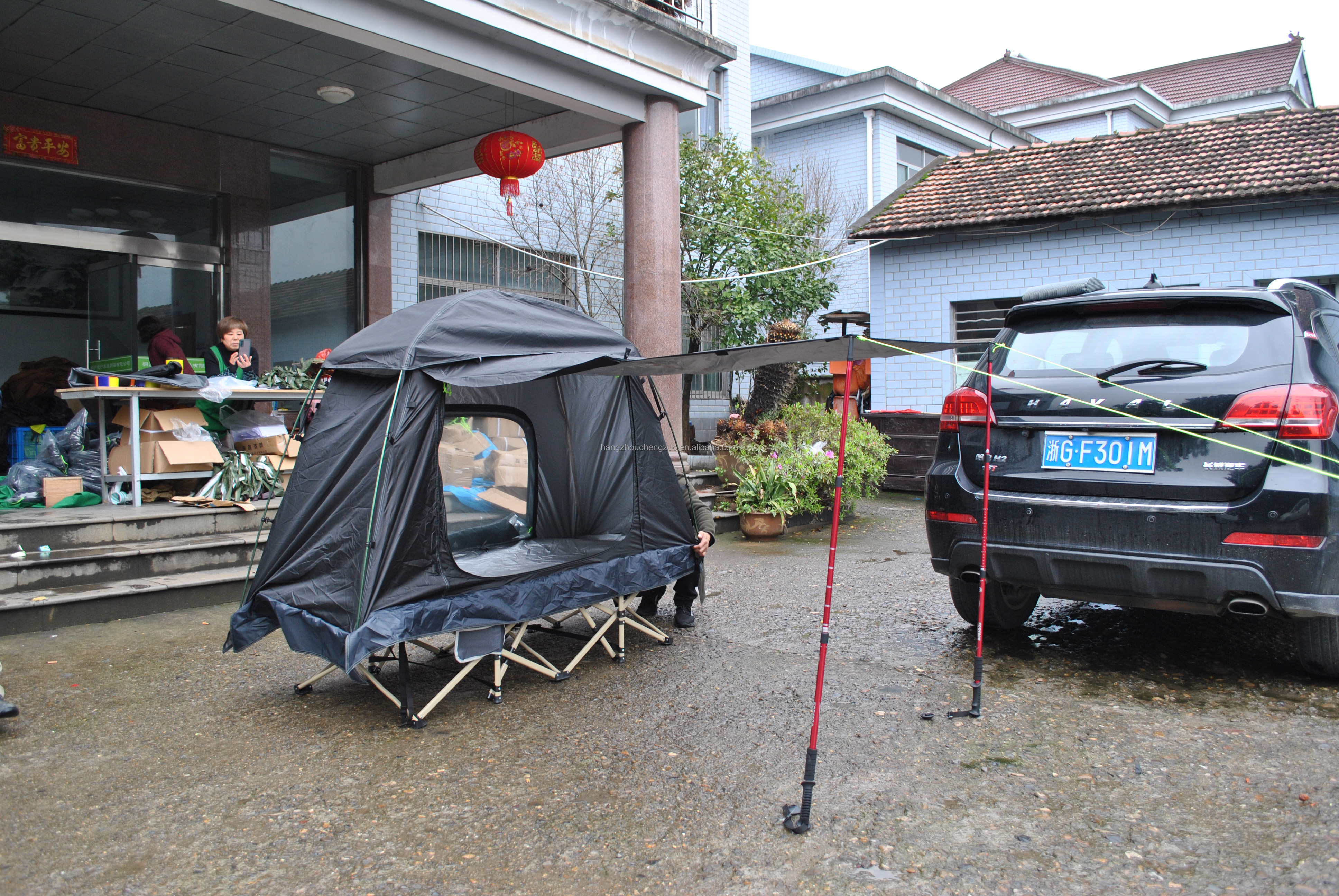 Cheap Goat Tents Just tent! Folding Off The Ground Camping Sleeping Bed tent cot,Camping cot Bed Tent,Camping tent build on cot or use alone Tents 